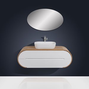 ארון אמבטיה תלוי דגם   ROUND